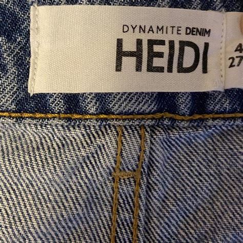 Dynamite Garage clothing HEDI wide leg denim /washed... - Depop