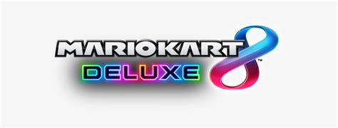 Mario Kart 8 Deluxe Switch Logo - Mario Kart 8 Deluxe Logo Transparent ...