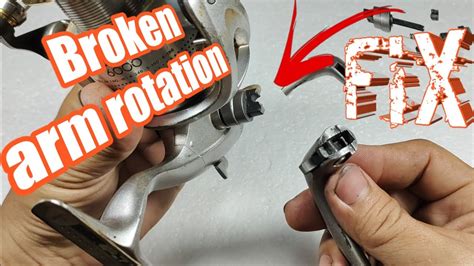 How to repair Reel fishing-Fix A Broken Reel That Won't Crank fishing ...