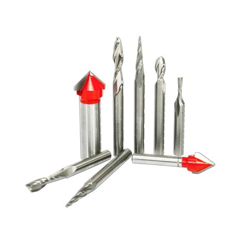 Carbide Steel CNC Router Bits, Drill Diameter: 4 Mm, Overall Length: 60 Mm, Rs 525 /piece | ID ...