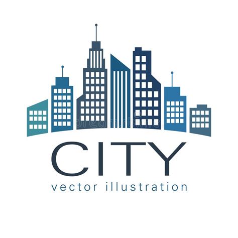 Real Estate Logo stock vector. Illustration of skyscraper - 35889937