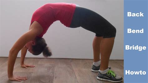 Stretching exercises for flexibility - the Backbend Bridge - YouTube