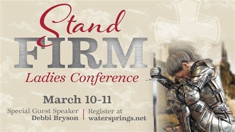 Stand Firm Ladies Conference , Watersprings Church Of Idaho Falls, 10 ...