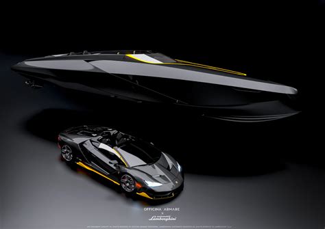 A Lamborghini Speedboat to Go With Your Lamborghini Roadster - autoevolution