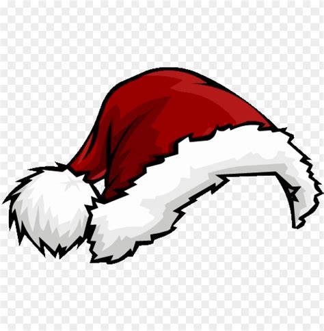 Santa Hat Clipart 8 Bit - Christmas Hat Png Cartoo PNG Transparent With ...