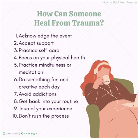 10 Tips on Healing From Trauma