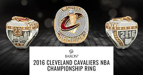 2016 Cleveland Cavaliers NBA Championship Ring