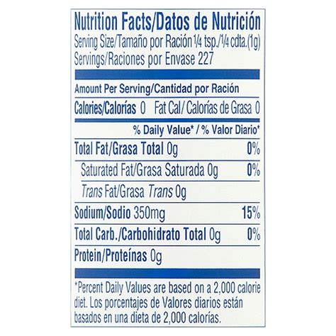 Adobo Seasoning Nutrition Facts - Home Alqu