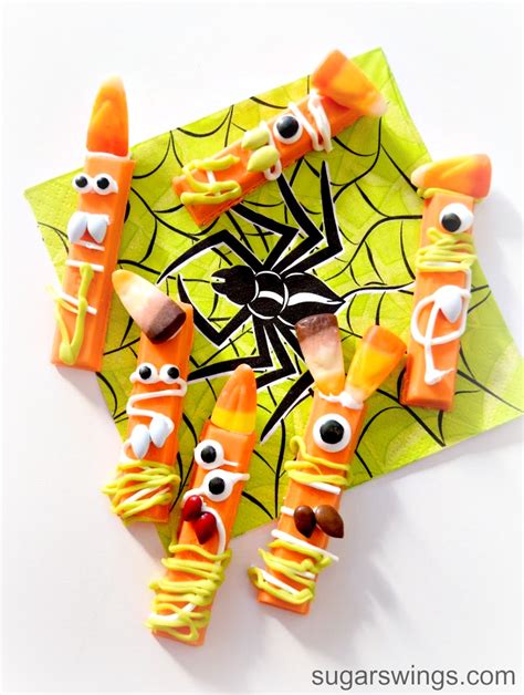 Sugar Swings! Serve Some: Colorful Halloween Candy Monsters