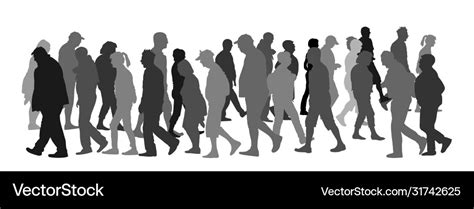 Crowd People Walking Silhouette Png - Discover 28 free person walking ...