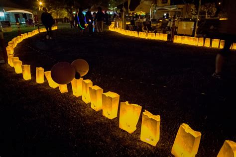 Relay for Life Luminaria Event