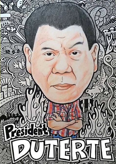 President rodrigo duterte by reyibo on DeviantArt