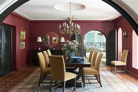 Eye For Design: Burgundy Colored Interiors, On Trend and Beautiful