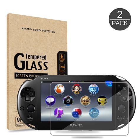 Tempered Glass Clear for PS Vita PSV 1000 PSV Full HD Screen Protector Cover Protective Film ...