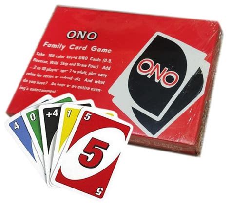 ONO Family Card Game / 108 ONO Game Cards - Wsooq