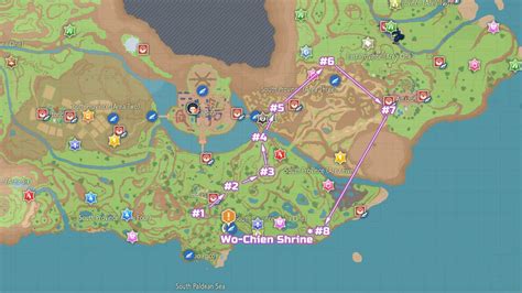 Legendary Pokémon Wo-Chien Stakes and Shrine Locations Guide Pokémon ...