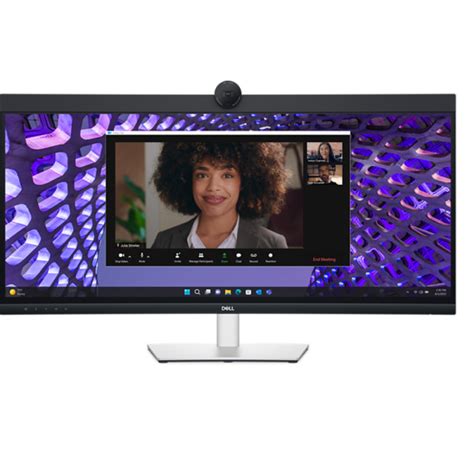 Dell P3424WEB 34" WQHD IPS Curved Video Conferencing Monitor - Zylax ...