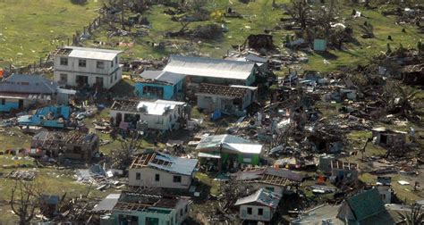 Fiji ravaged by powerful cyclone