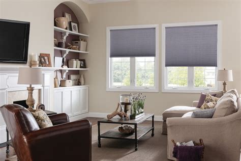 Single cell cellular shades are perfect for insulation and easy to operate. | Budget blinds ...