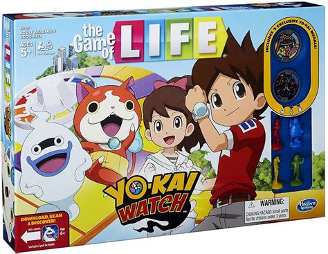 Yo-Kai Watch Yo-Kai Watch Game of Life Board Game Hasbro Toys - ToyWiz