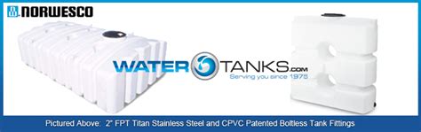 Low Profile Tanks - Doorway Water Storage Tank