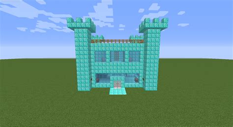 Diamond house Minecraft Map