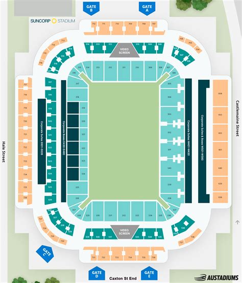 Suncorp Stadium Seating - delantalesybanderines