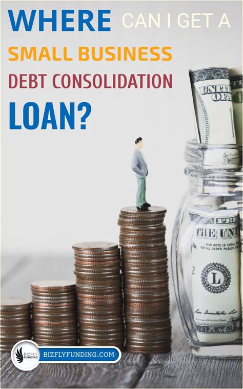 Small Business Debt Consolidation | Small business loans, Debt consolidation, Debt