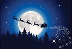 46 Christmas with Santa Claus and Reindeer Flying ideas | santa claus ...