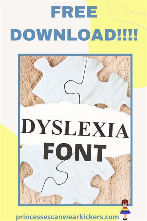 Free dyslexia font ready for download a must for every child with dyslexia – Artofit