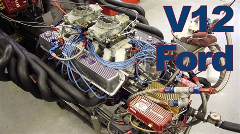 One-of-a-Kind V12 Ford on the Dyno - YouTube