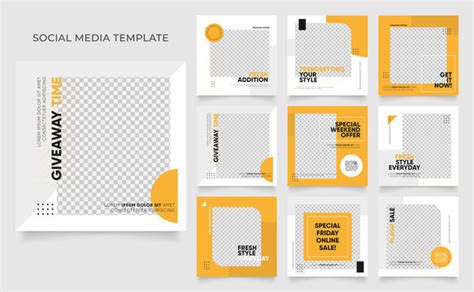 Social Media Template Images – Browse 1,252,860 Stock Photos, Vectors, and Video | Adobe Stock