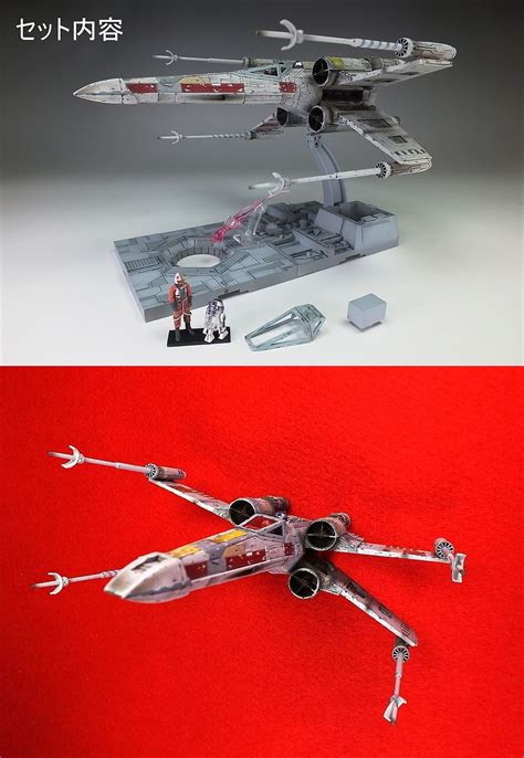 Bandai x Star Wars 1/72 X-Wing Starfighter: Amazing Work by oyoshicity ...