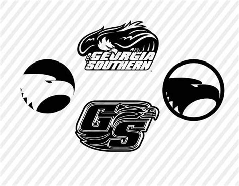 georgia southern eagles logo svg southern eagles digital | Georgia southern eagles, Etsy, Cricut ...