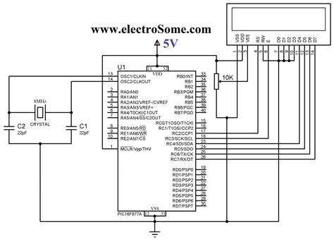 Draw Microcontroller Circuit Diagram