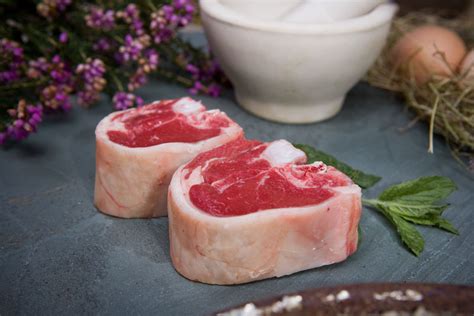 Herdwick Hogget Lamb T bone Chops | Heritage Meats & Foods | Yew Tree Farm | Herdwick & Belted ...