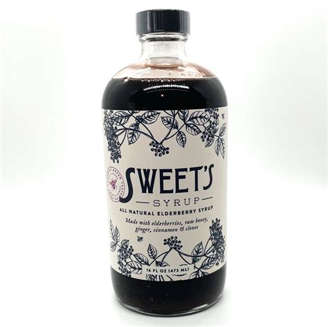 Sweet's Elderberry Syrup - 16 oz. - Thrive Carolinas