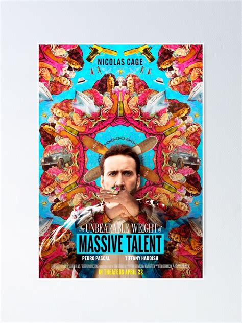 "The Unbearable Weight of Massive Talent Poster Film" Poster for Sale ...