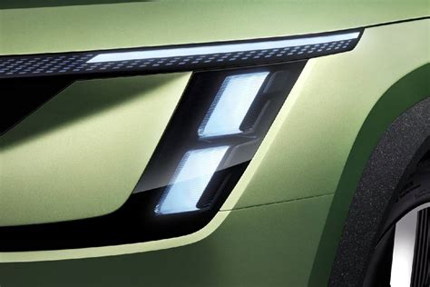 Skoda Vision 7S Concept in Pics: See Design, Features, Interior and ...