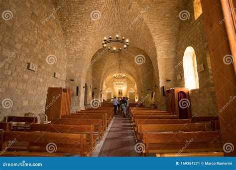 Maronite Church, And Various Buildings, In Downtown Haifa Editorial ...