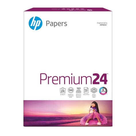 HP LaserJet Paper, Smooth, Letter Size (8 1/2" x 11"), 24 Lb, Ream Of ...