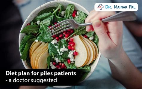 Diet plan for piles patients- a doctor suggested