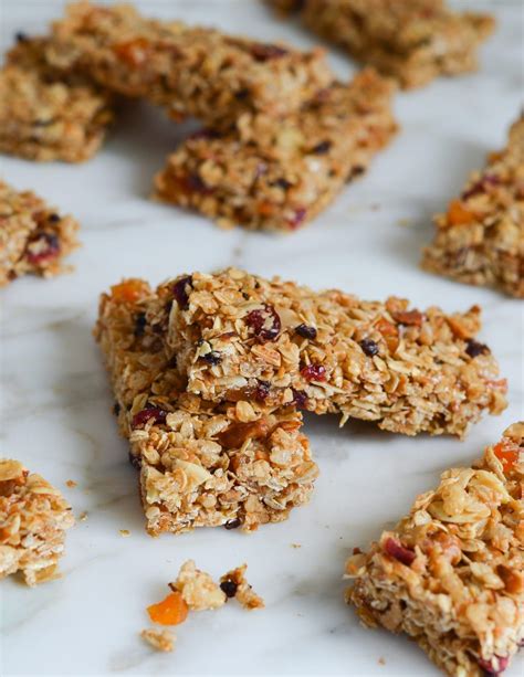 Crispy Honey Nut Granola Bars - Once Upon a Chef | Recette | Recette ...