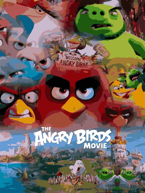 The Angry Birds Movie 1th Anniversary poster by DarkdowKnight on DeviantArt