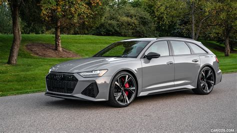 Audi RS 6 Avant | 2020MY (Color: Nardo Gray; US-Spec) | Front Three-Quarter