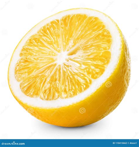 Lemon fruit slice stock photo. Image of lemonade, juice - 110413662