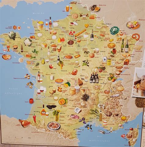 Food map of France | France map, French culture, Learn french