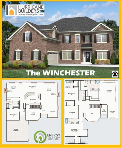 The WINCHESTER Floor Plan in 2021 | Floor plans, Large family rooms, Home builders