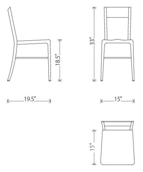 Standard Dining Chair Seat Height