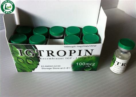 1000mg Injectable Human Growth Hormone Steroid Long R3 IGF 1 / IGTROPIN